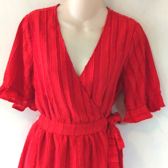 Hello Molly Waiting To Find You Wrap Dress 6 - Picture 8 of 16